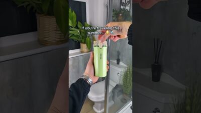 Travel light. Stay organized. ✈️Your skincare essentials, all in one bottle.Shop now: elumi.store