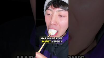 Was ist im Marshmallow? Blick durchs Mikroskop