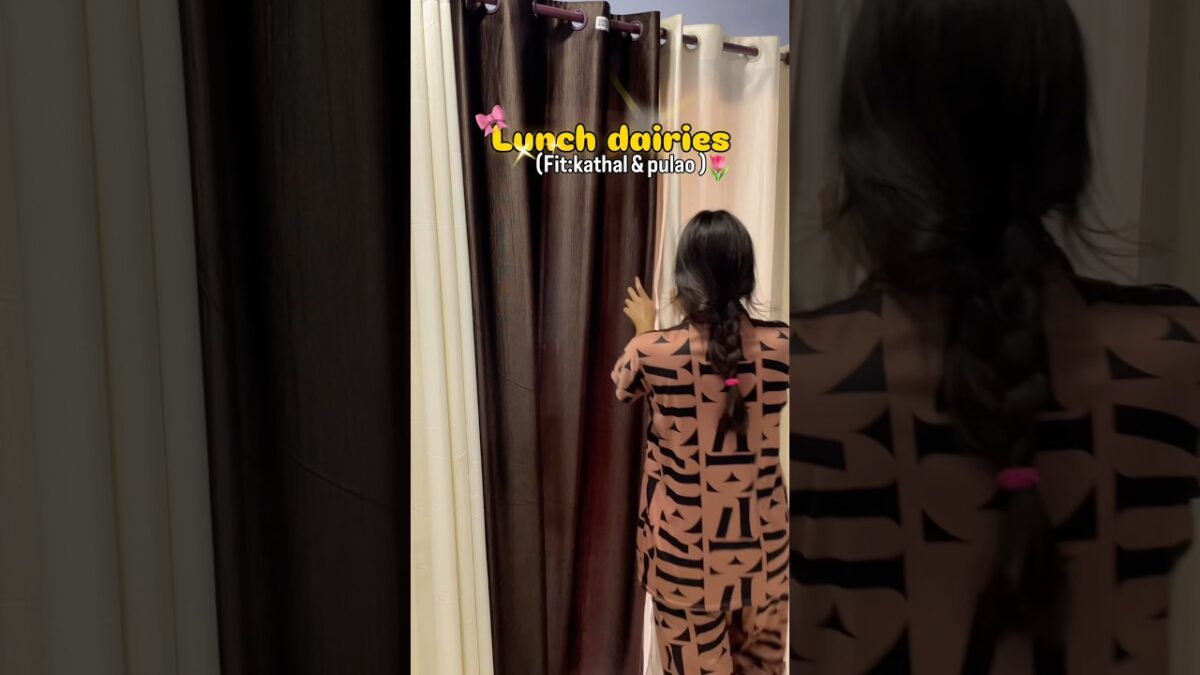 What’s in my lunch??