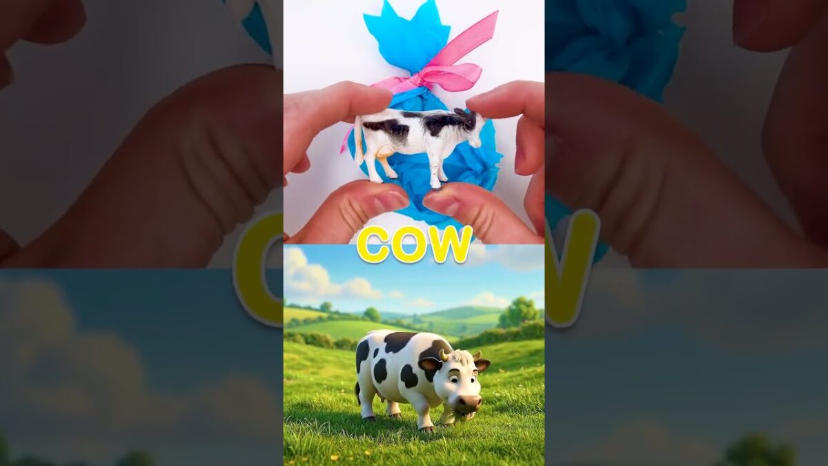 What’s in the Bag? 🎁🐔🐄 Farm Animal Surprise!