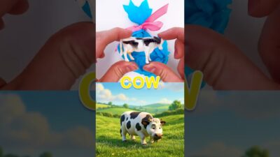 What’s in the Bag? 🎁🐔🐄 Farm Animal Surprise!