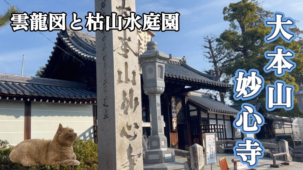 【京都花園　大本山妙心寺】