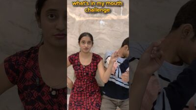 what’s in my mouth challenge 😁🤫#shorts
