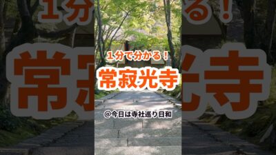 【京都観光】1分で分かる常寂光寺の見どころ