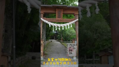 2026/05/23 弟冨士浅間神社 #埼玉県 #神社仏閣巡り #御朱印 #shorts