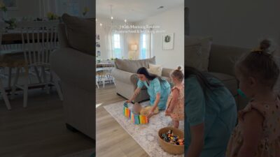3 Kids Homeschool Mom Morning Routine 🙂 #mom #schedule #tipsntricks