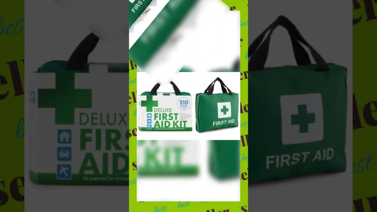 3x 210PCS EMERGENCY FIRST AID KIT Medical Travel Set Workplace Office ARTG BULK