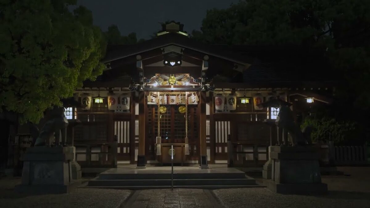 大阪・夜の雨散歩☔️ / 4K HDR / ゆったりとしたJAZZと雨音