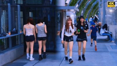 4K HDR Relaxing Blue Hour Walk in Shibuya Tokyo 🌆 Dreamy City Lights & Ambient Sounds