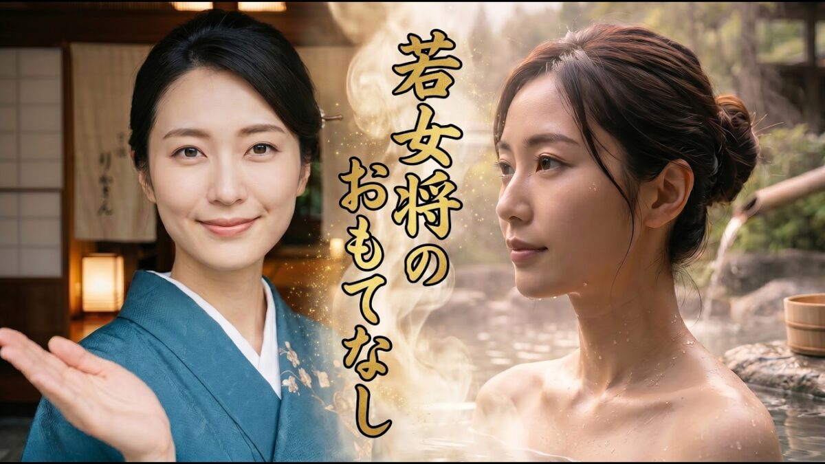 【AI】老舗旅館の若女将 和のおもてなし｜働く美しい女性（Working Women）4kリアル