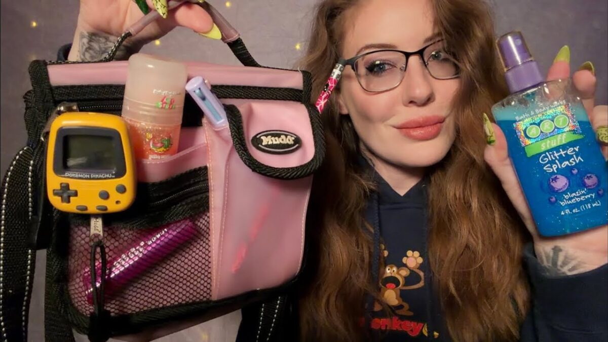 ASMR What’s In My Bag? Y2K Edition