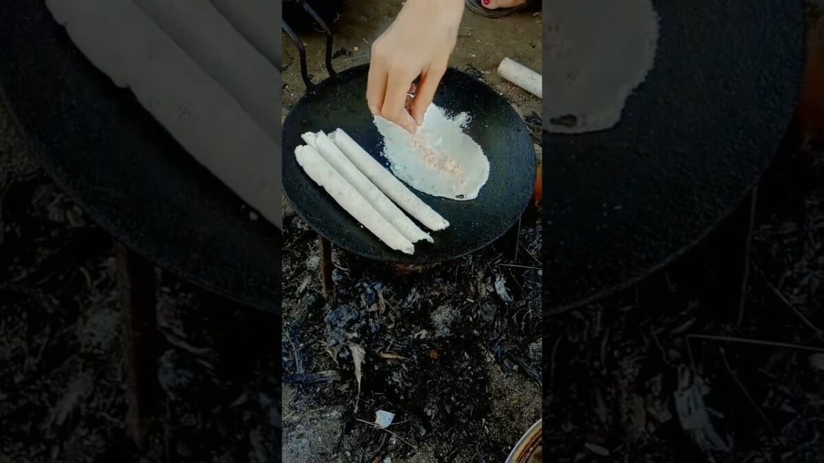 Assames til pita recipe with vallage life #organic #food #nature #asmr