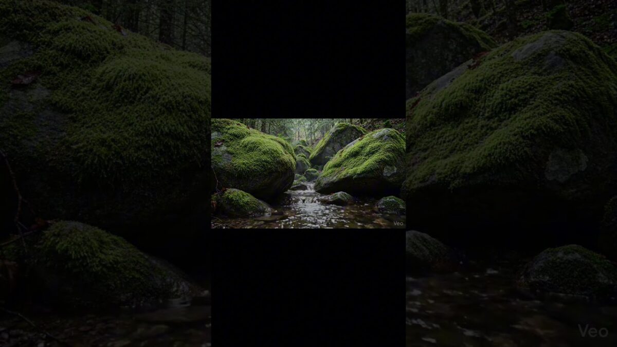 【睡眠用BGM】苔むす森の清らかなせせらぎ｜深い眠りへ誘う自然音｜ASMR / Pure Stream in a Mossy Forest – Nature Sounds for Deep Sleep