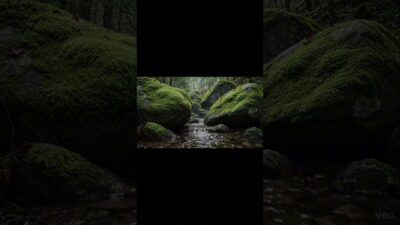 【睡眠用BGM】苔むす森の清らかなせせらぎ｜深い眠りへ誘う自然音｜ASMR / Pure Stream in a Mossy Forest – Nature Sounds for Deep Sleep