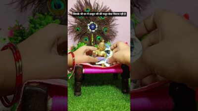 Daily morning routine of laddu gopal/thakur ji ka daily shingar/bhakti shorts#laddugopal#sharmaj8t