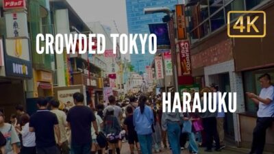 Japan Walking Tour 2026 🇯🇵 | CROWDED TAKESHITA STREET | 3D Binaural ASMR | 4K