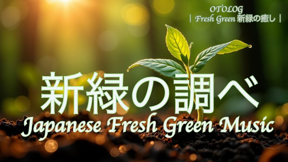 Japanese Fresh Green Music 🌿 新緑の調べ｜癒し BGM 1時間【作業・勉強・リラックス】