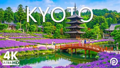 Kyoto 4K 🇯🇵 Peaceful Temples, Sakura Streets & Timeless Japanese Beauty