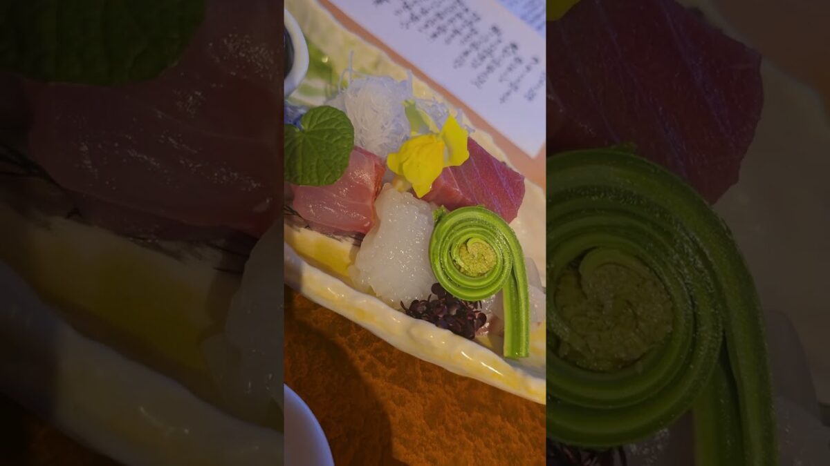神奈川湯河原温泉で味わう極上の夕食｜Luxury Kaiseki Dinner at Ashikari Ryokan 4K