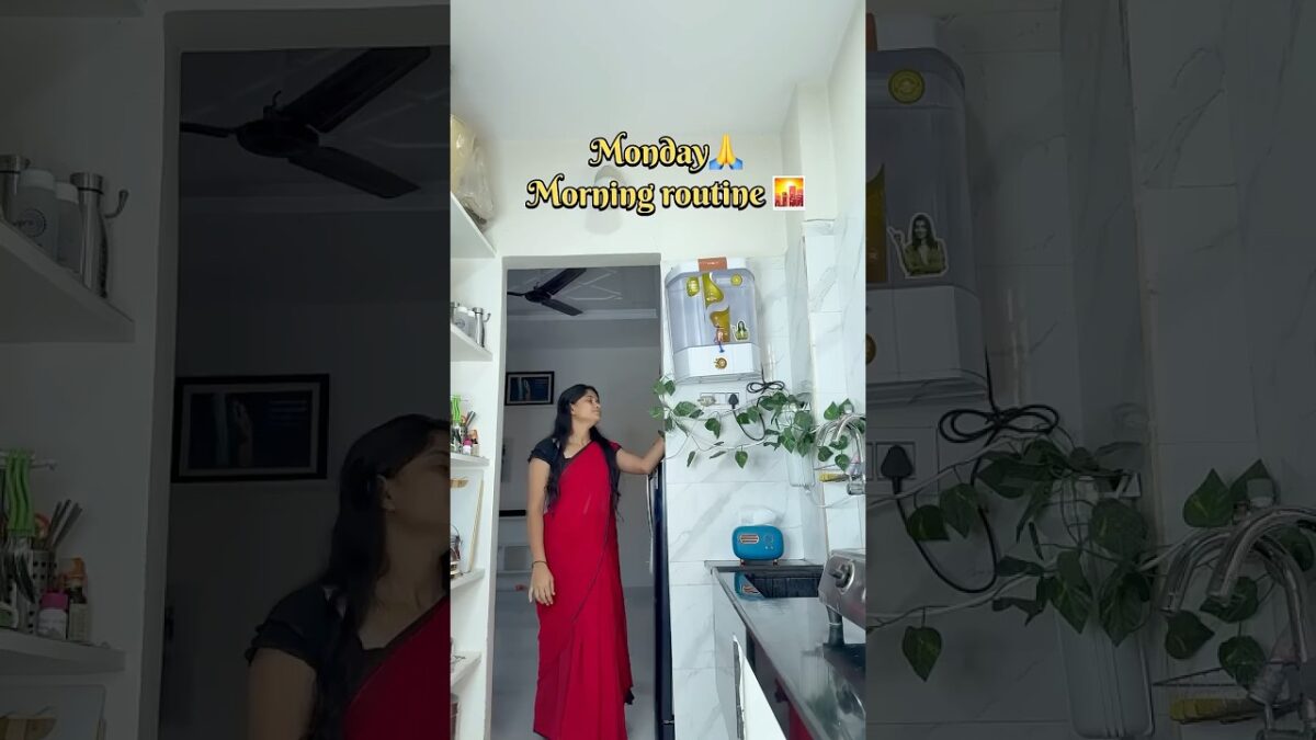 Monday morning routine 🌇 #yt #youtubeshort #morning #morningmotivation #morningroutine #motivation