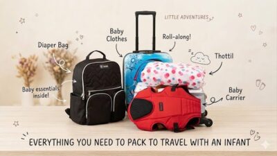 Packing for Baby’s First Trip! ✈️ (Infant Travel Essentials)