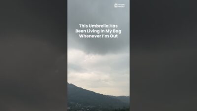 Recent Must Bring – Automatic Umbrella #hitchiehikes  #travelsmart #travelessentials