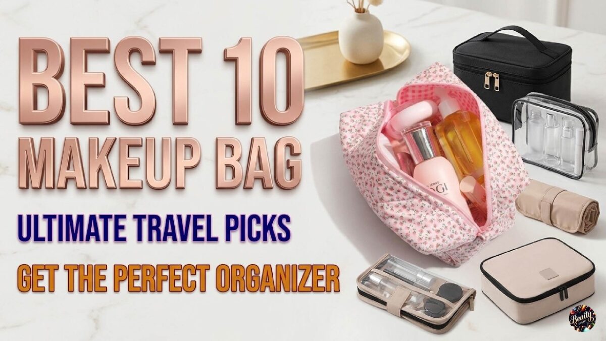 The Best 10 Makeup Bag Organizers to Keep Your Cosmetics Safe (2026)