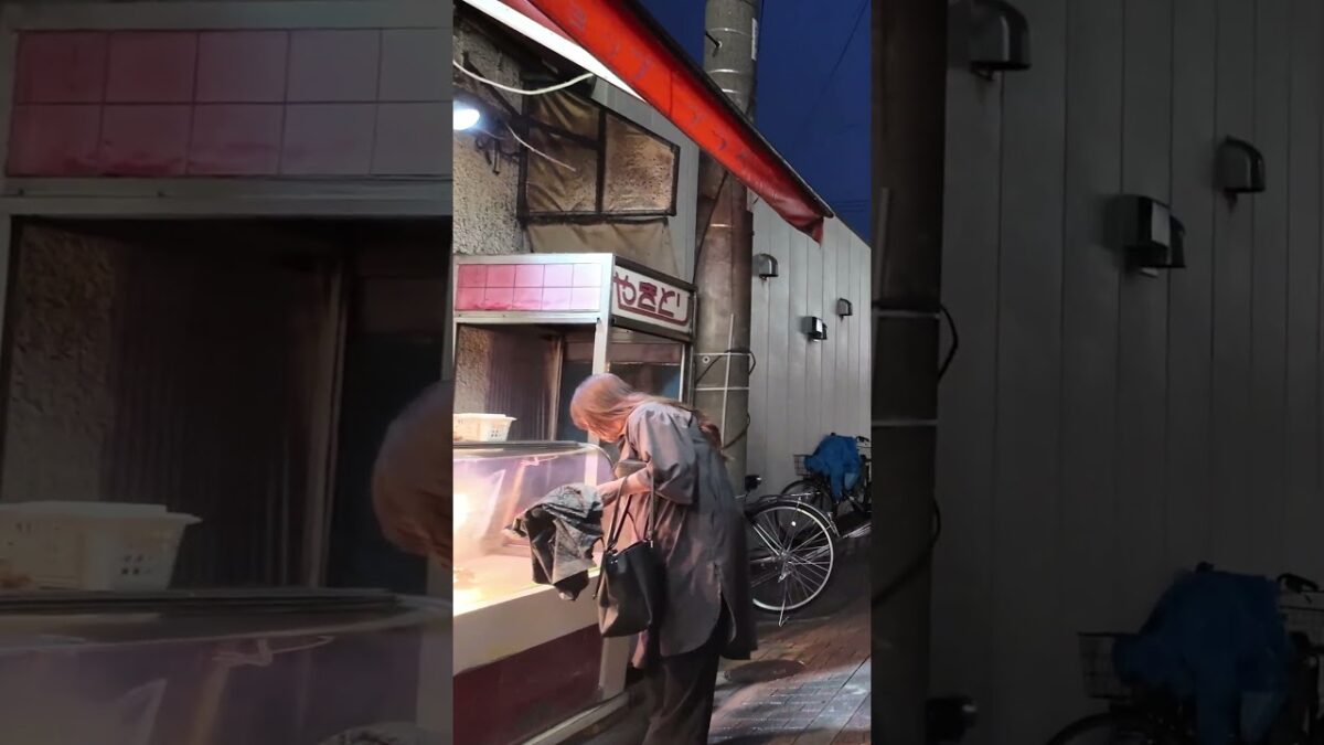 Tokyo After Work — A Retro Market Street at Night