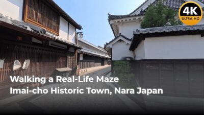 Walking a Real-Life Maze | Imai-cho Historic Town, Nara Japan