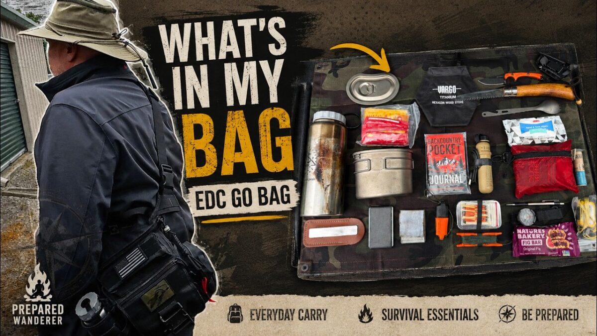 What’s In My Bag? Prepared Wanderer EDC Go Bag Setup