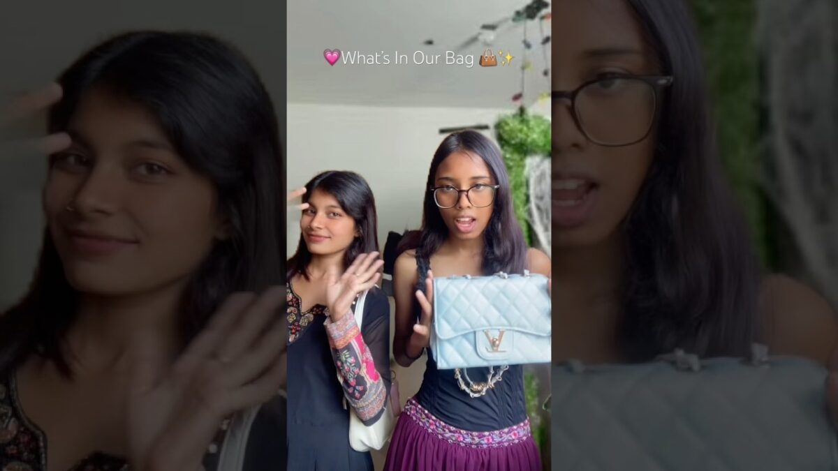 What’s In Our Bag👜🔑 #whatsinmybag #ytshorts #viralshort #my