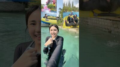 Yang ada di video bukan yang di omongin #cicigeol #berenang
