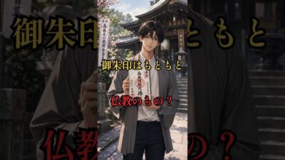 御朱印はなぜあるのか #日本  #日本文化 #雑学 #豆知識 #神社 #寺