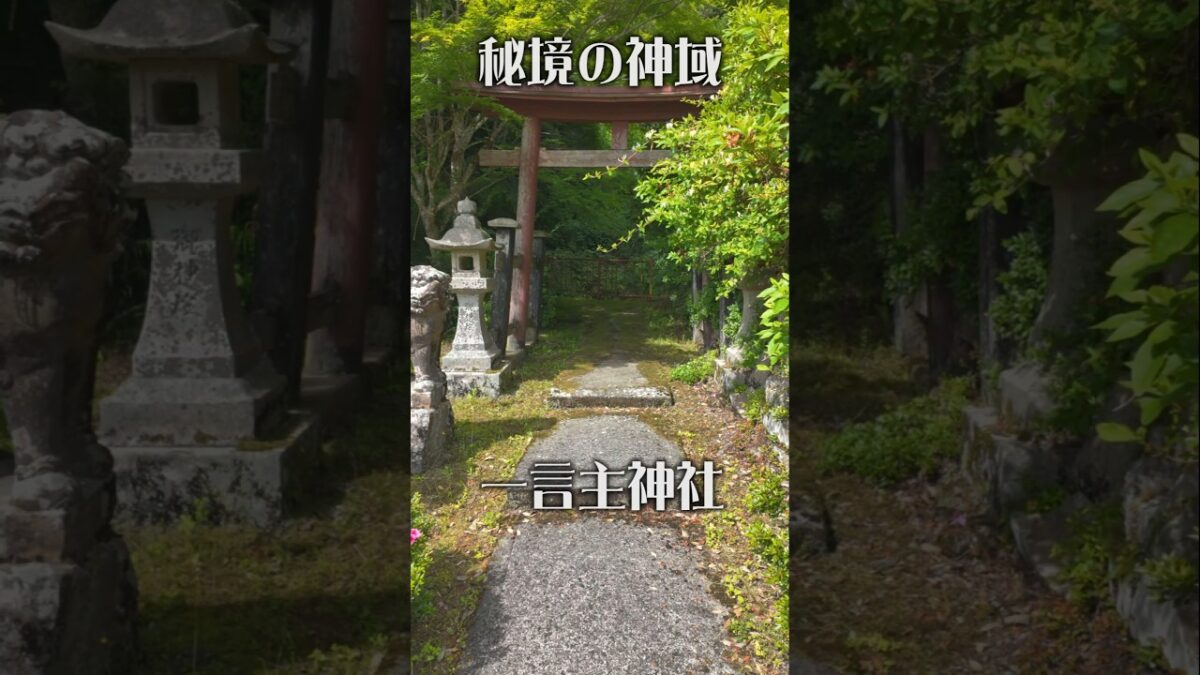 【秘境の神域】一言主神社（和歌山・かつらぎ町）｜静寂に包まれる神秘の社