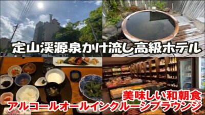 定山渓第一寶亭留 翠山亭【北海道札幌定山渓高級温泉ホテル宿泊記】国内旅は別のチャンネルで公開中！この動画説明欄リンクより
