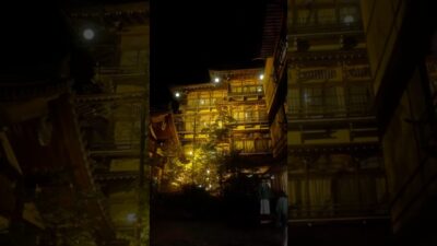 【千と千尋の神隠し】 金具屋　#一人旅 #温泉 #vlog