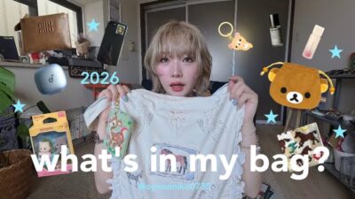 what’s in my bag?👜⋆‎ ˙ ⟡可愛いもの大好きな私のリアルなカバンの中身2026🎀