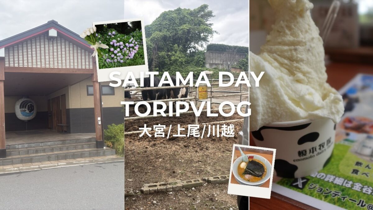 【埼玉】日帰り埼玉1人女子旅🕊️埼玉|大宮|上尾|川越