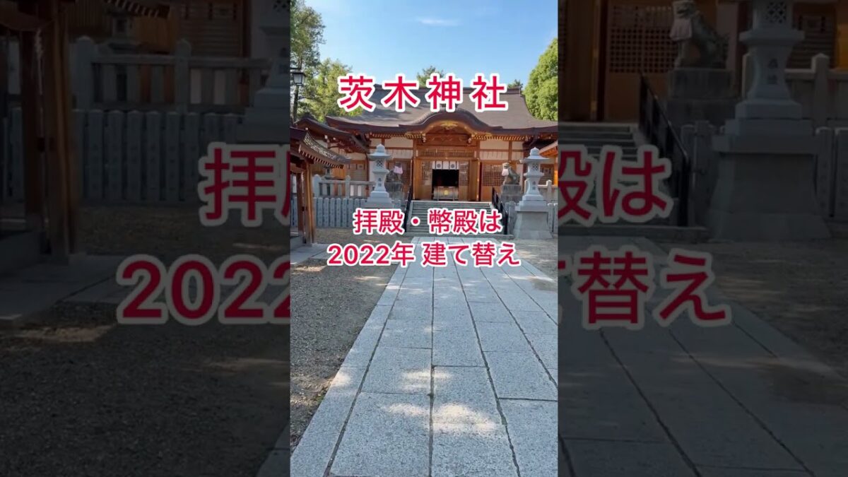 #茨木神社（大阪府茨木市）2026年（令和８年）６月12日 参拝 🙏 #御朱印 #ご利益