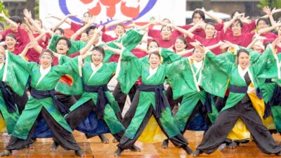 [4K] 京都よさこい連心粋 2回目　2026年度演舞『うつろへど、今』初披露　犬山踊芸祭 2026 日曜日 メイン会場 (中央)