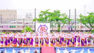 [4K] 京都チーム「櫻嵐洛」　2026年度演舞『桜架』初披露　犬山踊芸祭 2026 日曜日 メイン会場