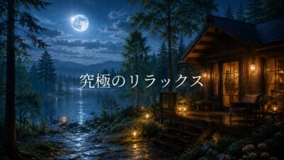 【森林浴BGM】月夜と森に包まれるやすらぎ空間｜癒し・リラックス