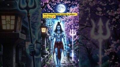 Japan Series 🇯🇵✨ EP.20 | Mahadev’s Midnight Sakura Walk 🌸🔱#morningquotes #japanseries #mahadev