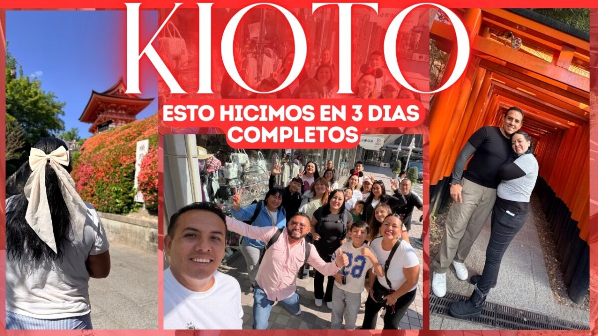 🇯🇵 LLEGAMOS A KIOTO en TREN BALA 4K 🚅 nos enamoró ⛩️ COMIDA 🏯 TEMPLOS HOSPEDAJE 🎥🇯🇵 VLOG DIARIOS