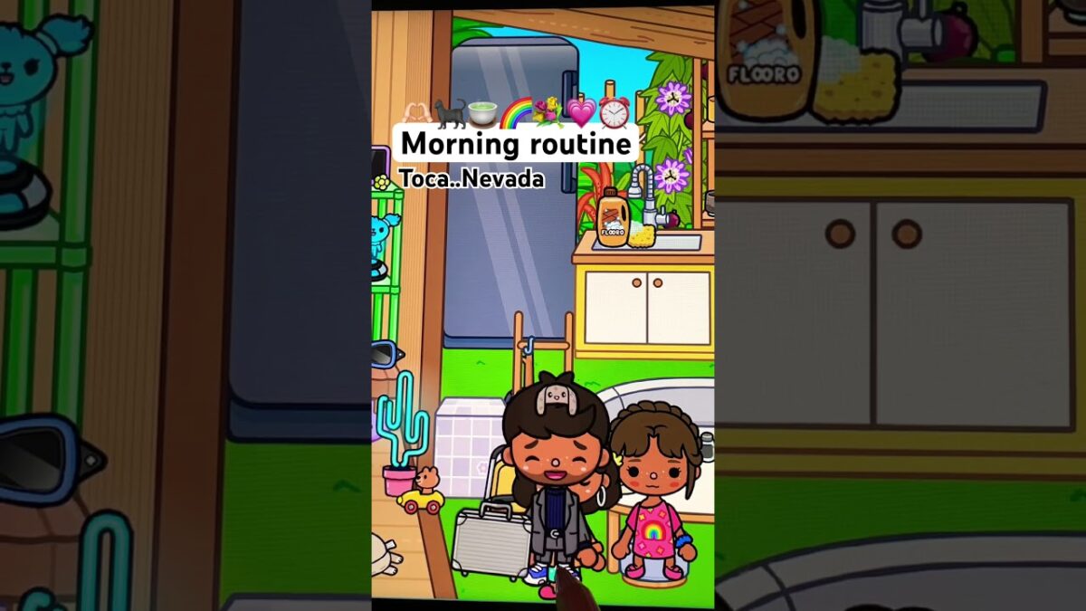 Morning routine! //🫧 #fypシ #tocaboca #toca #tocalifeworld #aesthetic #cute