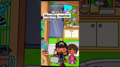 Morning routine! //🫧 #fypシ #tocaboca #toca #tocalifeworld #aesthetic #cute