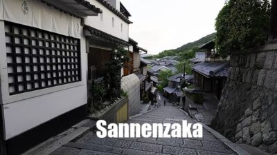 Morning walk in Sannenzaka (三年坂), Kyoto, Japan , 4K