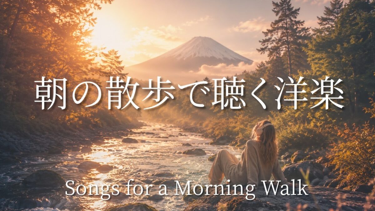 【洋楽Playlist】朝の散歩で聴きたい洋楽🌿 森林浴しながら聴く癒しのMorning Vibes