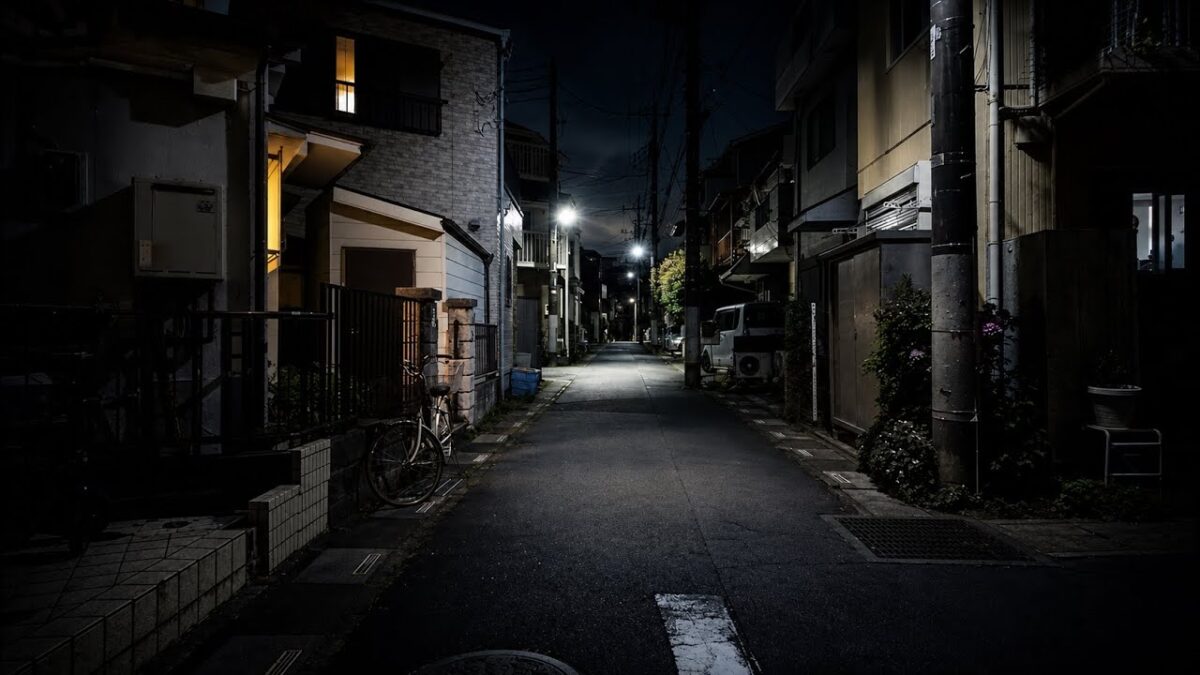 Quiet Japan After Dark | Residential Night Walk