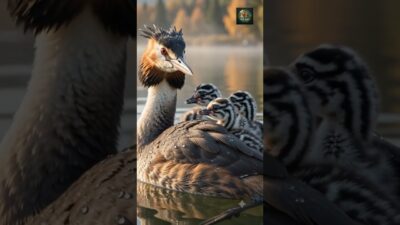 The Most Beautiful Water Dance + Sweetest Mother! 🦢❤️👶 | Nature ASMR